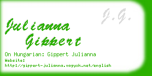 julianna gippert business card